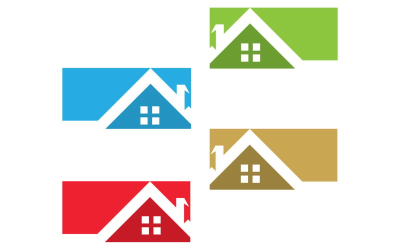 Houses For Sale Logo Vector V21 Logo Template