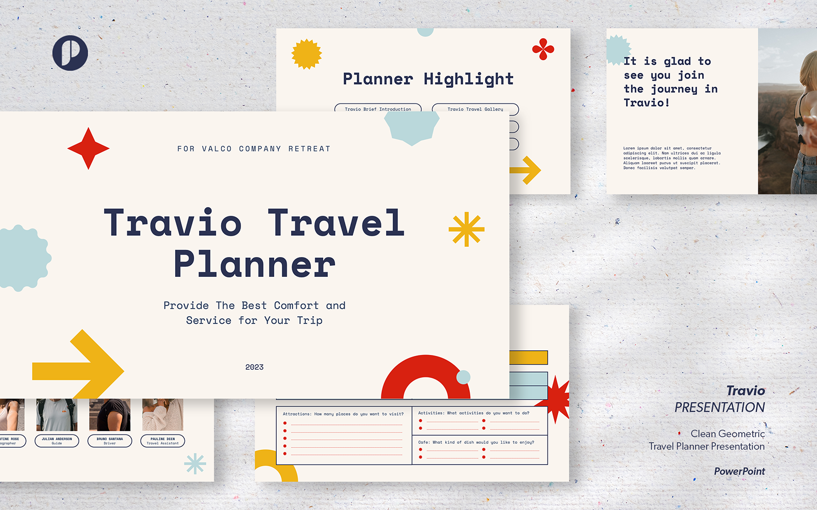 Kit Graphique #295985 Travel Planner Divers Modles Web - Logo template Preview