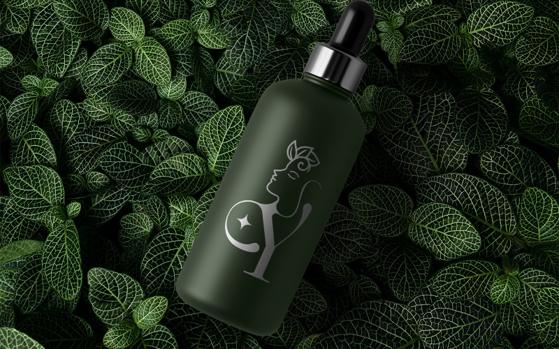 Beauty Face Women Logo Letter Y Logo Template