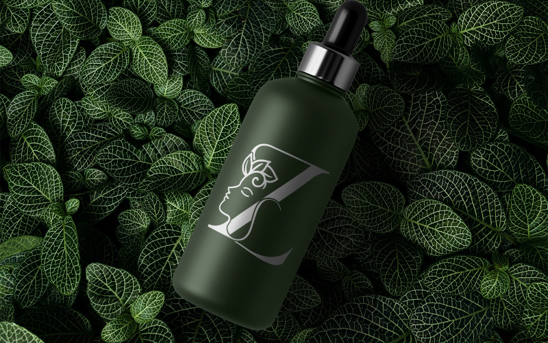 Beauty Face Women Logo Letter Z Logo Template