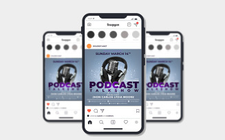 Podcast/Talkshow Poster Template