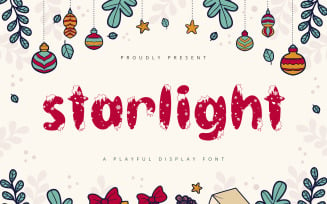 Starlight - Playful Display Font
