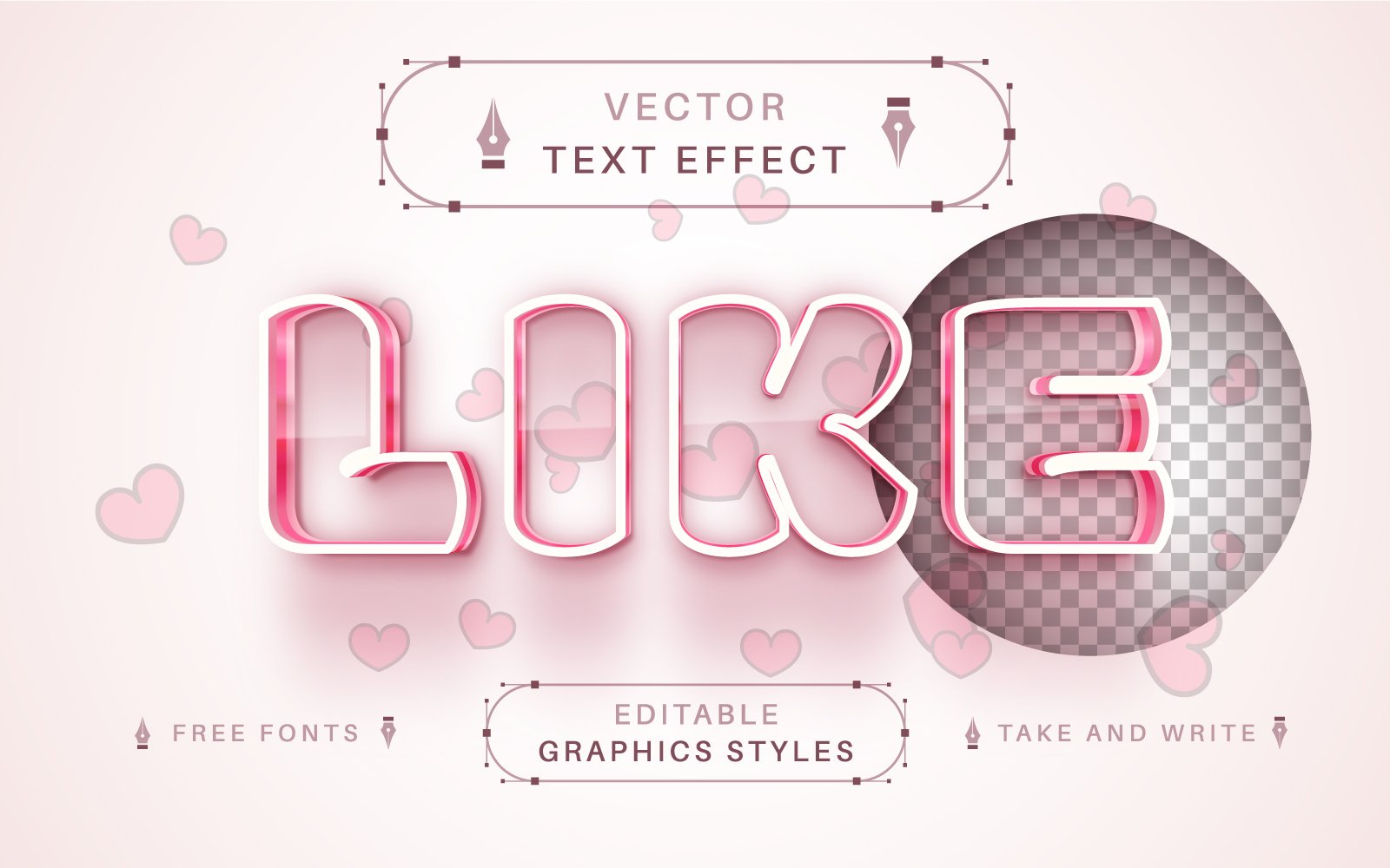 Template #296296 Effect Font Webdesign Template - Logo template Preview