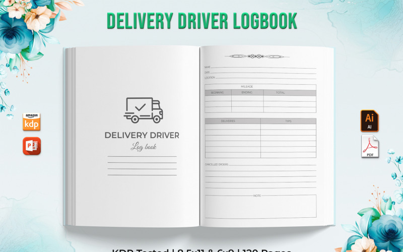 Delivery Driver Logbook | KDP Interior Planner