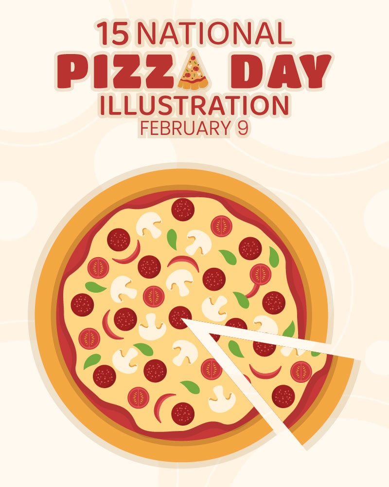 Template #296346 Pizza Day Webdesign Template - Logo template Preview