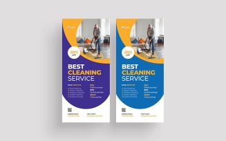 Cleaning Service Dl Flyer Template