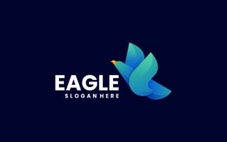 Eagle Gradient Logo Design 7