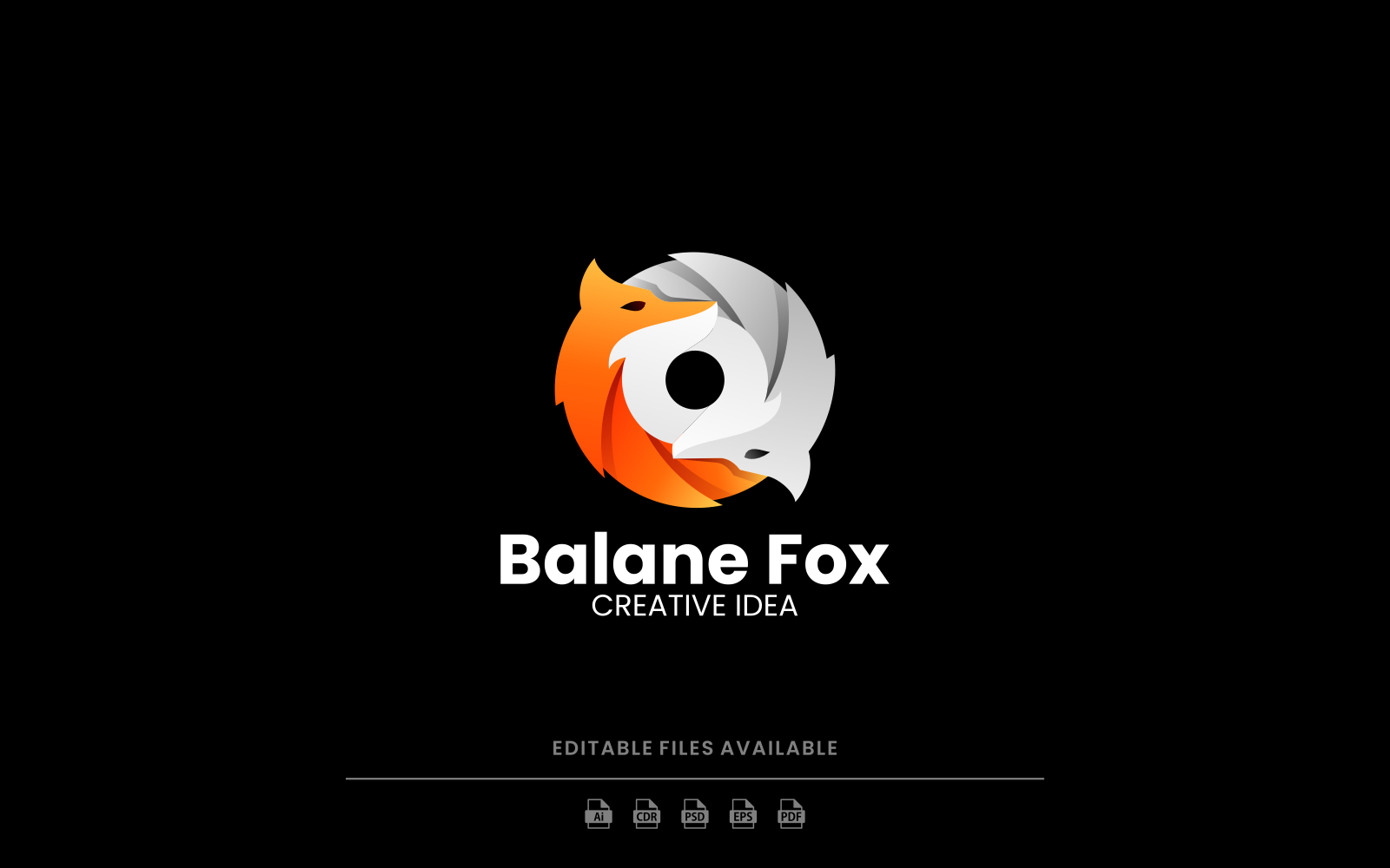 Fox Gradient Logo Style 9
