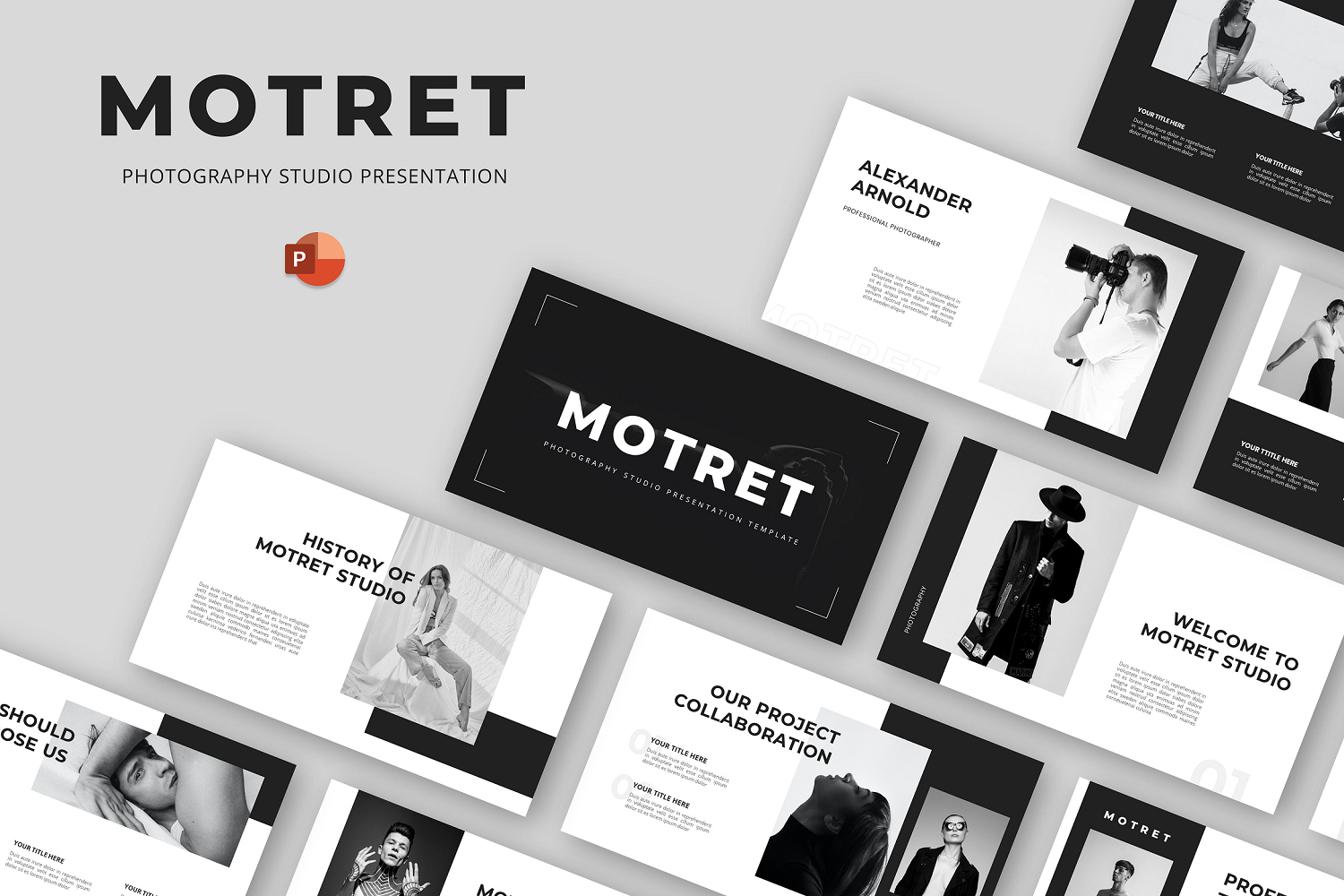 Motret - Photography Studio Powerpoint Template