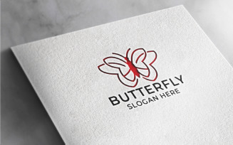 Butterfly Animal Professional Logo