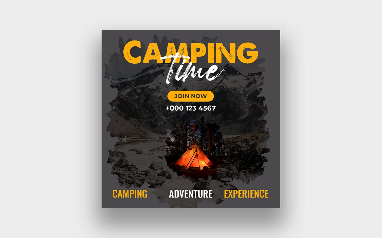 Template #296609 Media Camping Webdesign Template - Logo template Preview