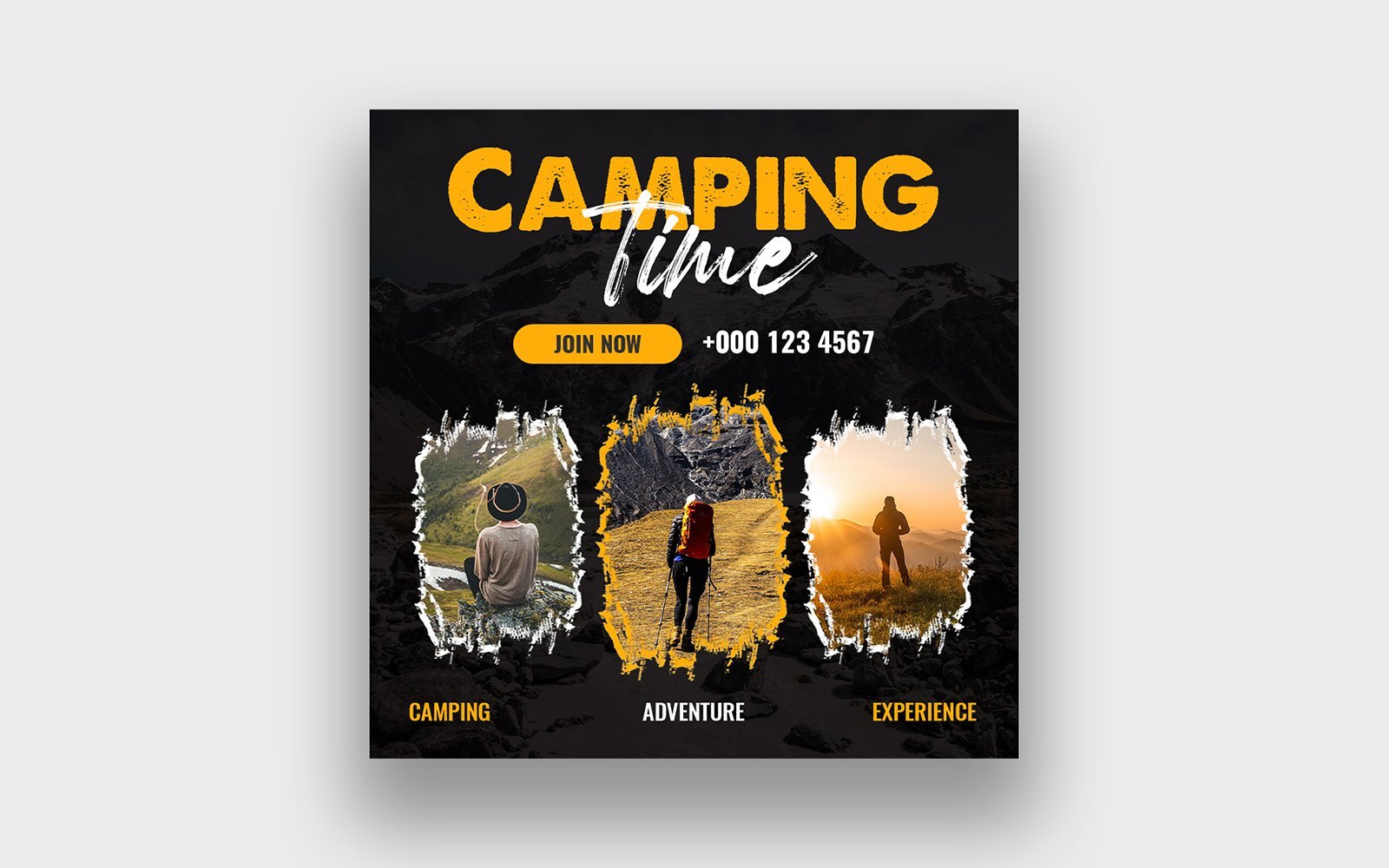 Template #296614 Media Camping Webdesign Template - Logo template Preview