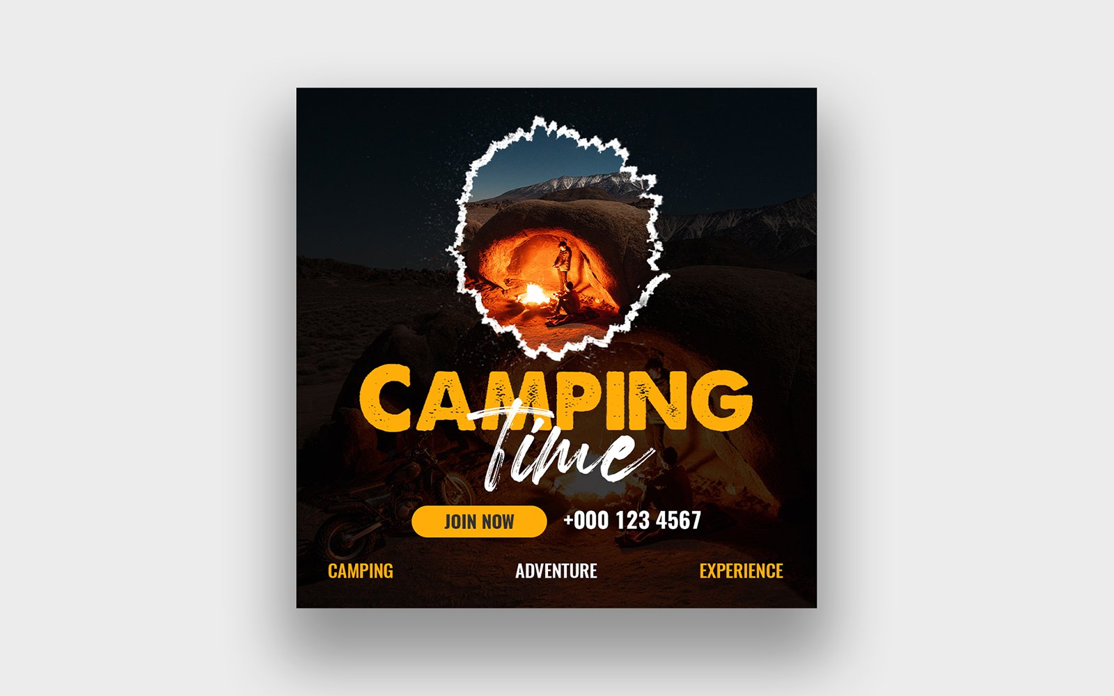 Kit Graphique #296621 Mdia Camping Web Design - Logo template Preview