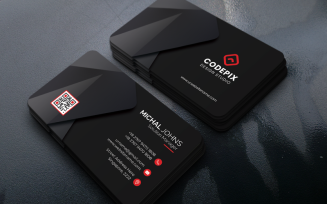 Business Card Templates Corporate Identity Template v126