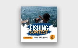 Fishing Social Media Template