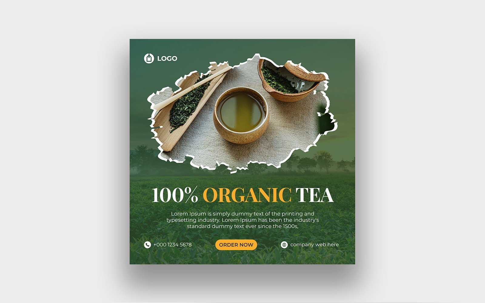 Kit Graphique #296805 Tea Herbal Divers Modles Web - Logo template Preview