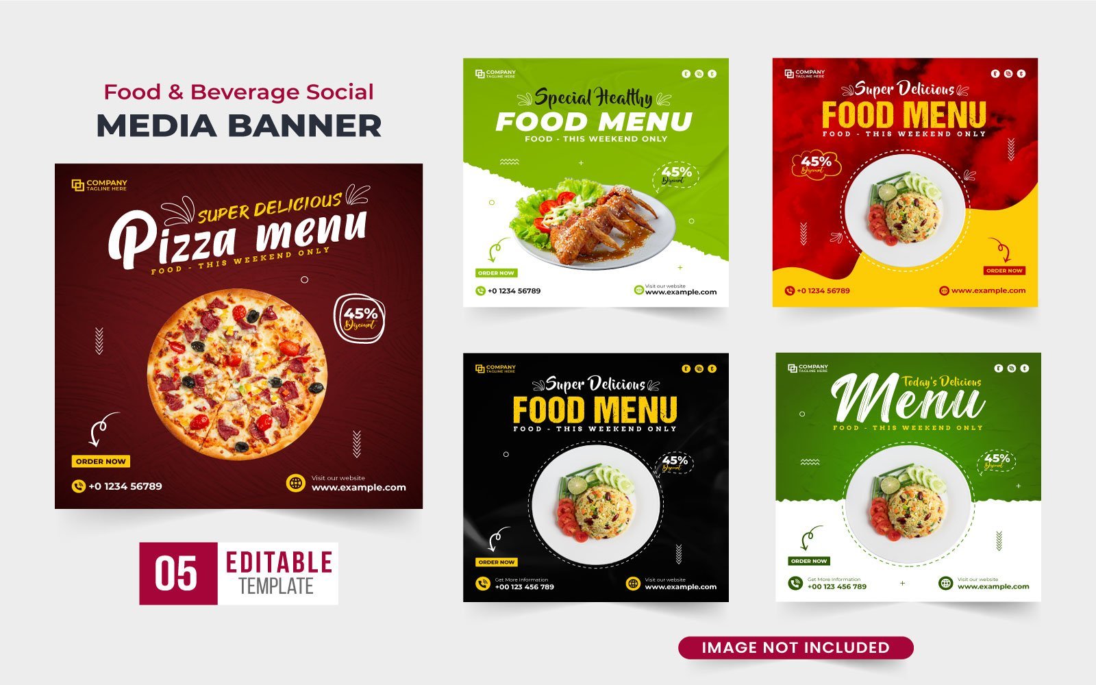 Kit Graphique #296895 Alimentation Et Divers Modles Web - Logo template Preview