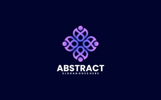 Abstract Gradient Logo Template 2