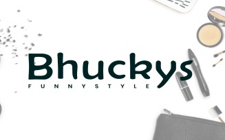 Bhuckys - Funny Display Font