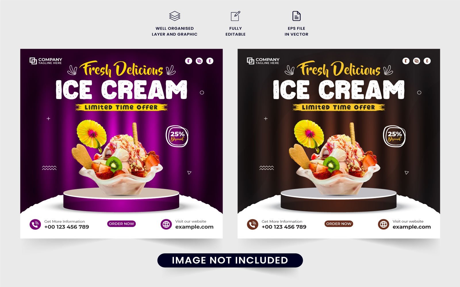 Kit Graphique #296951 Alimentation Promotion Divers Modles Web - Logo template Preview