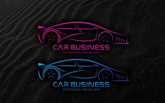 Auto Car Business Logo Design - Brand Identity