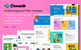 Crumb - Creative Digital Agency HTML Template