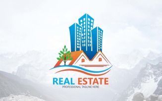 Real State Construction Logo Design - Brand Identity