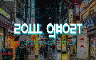 Soulghost - Korean Style Display font