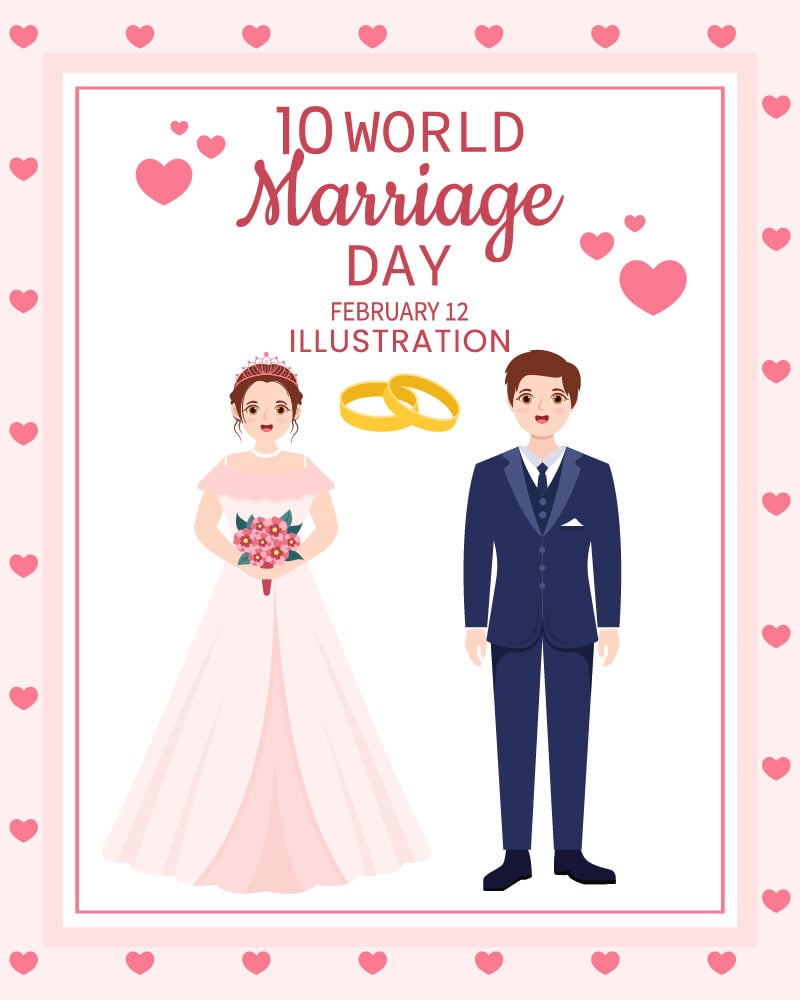 Template #297091 Marriage Day Webdesign Template - Logo template Preview