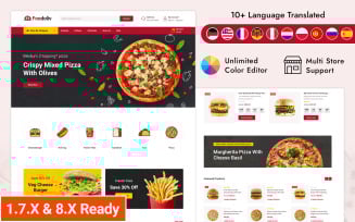 Foodoliv - Fast Food Restaurant Store Prestashop Responsive Theme