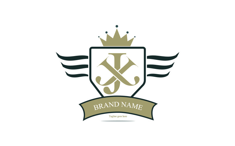 Letter J Brand Logo Design Logo Template