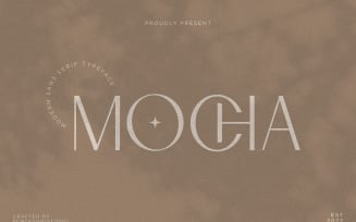 Mocha | Modern Display Sans FREE for PERSONAL USE