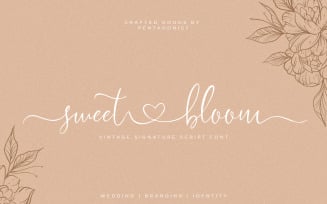 Sweet Bloom | Lovely Script FREE for PERSONAL USE