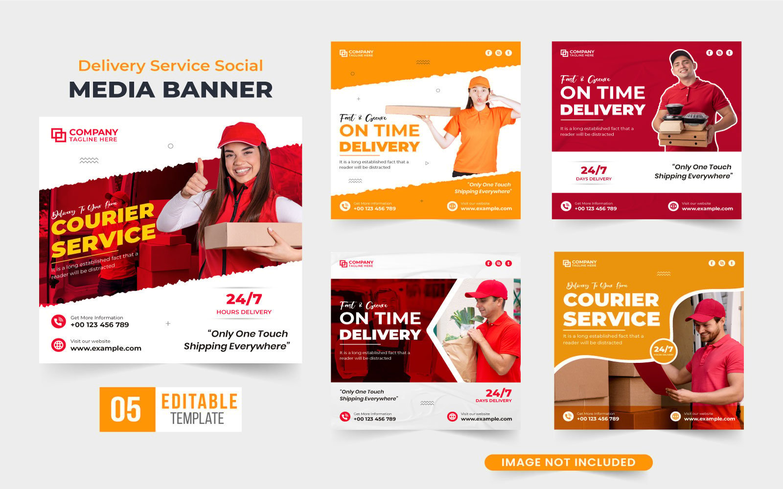 Kit Graphique #297103 Livraison Service Divers Modles Web - Logo template Preview