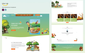 little-talk - Children Stories Services Elementor Template Kit
