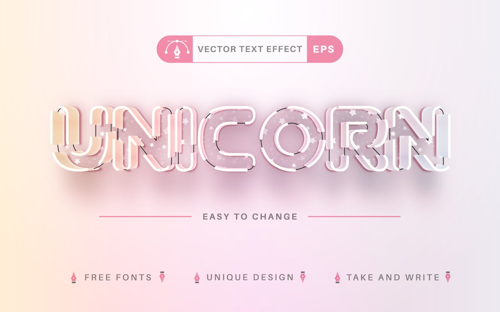 Kit Graphique #297307 Effet Font Web Design - Logo template Preview