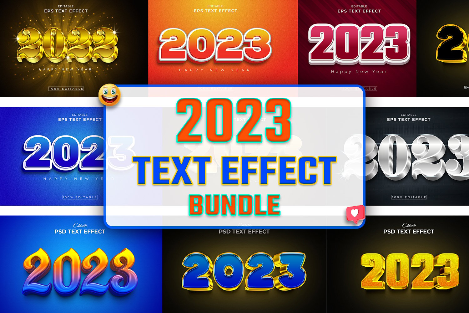 Template #297371 Bundle Text Webdesign Template - Logo template Preview