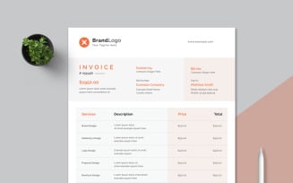 Simple Clean Invoice Template
