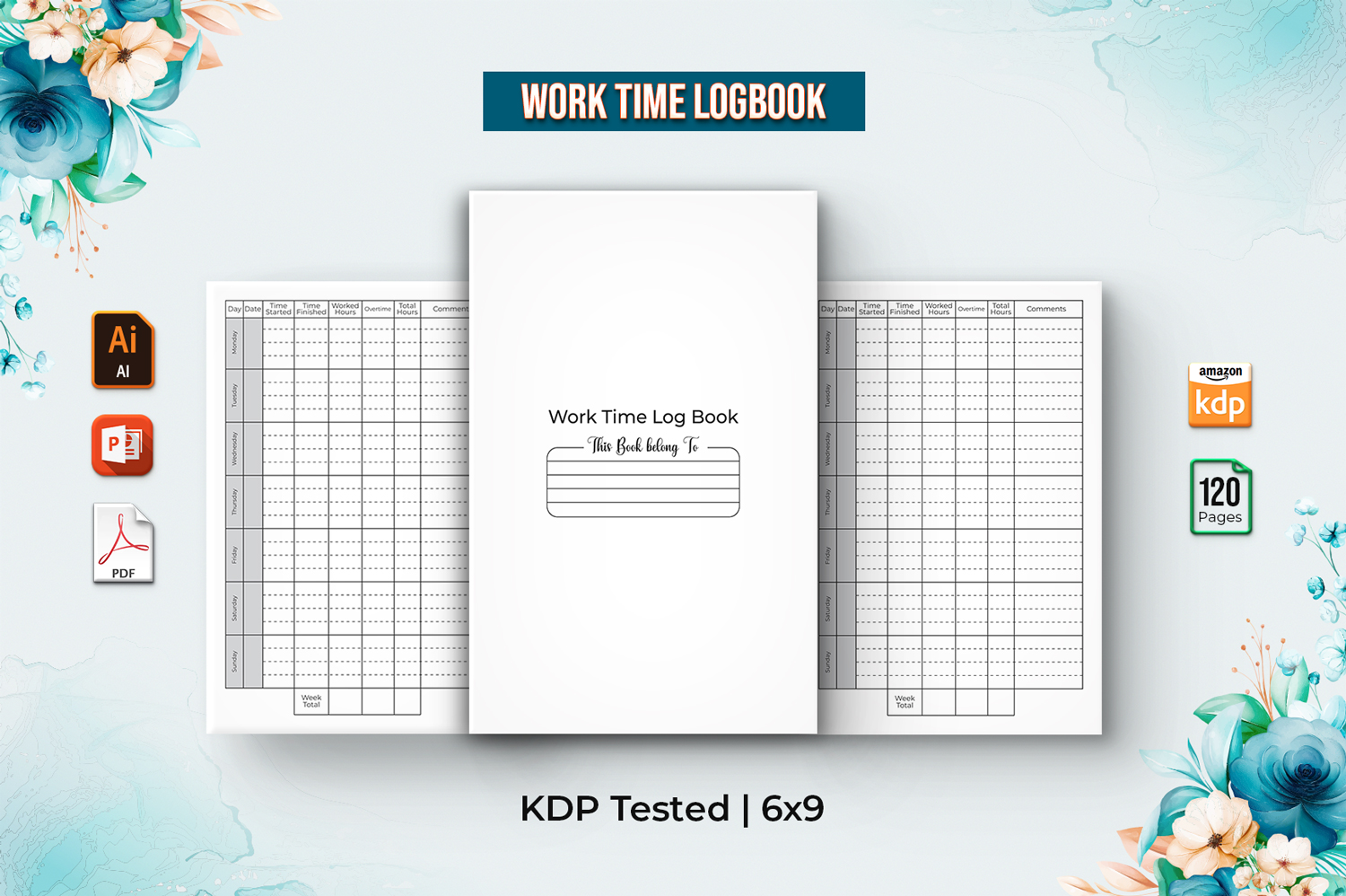 Template #297401 Time Log Webdesign Template - Logo template Preview