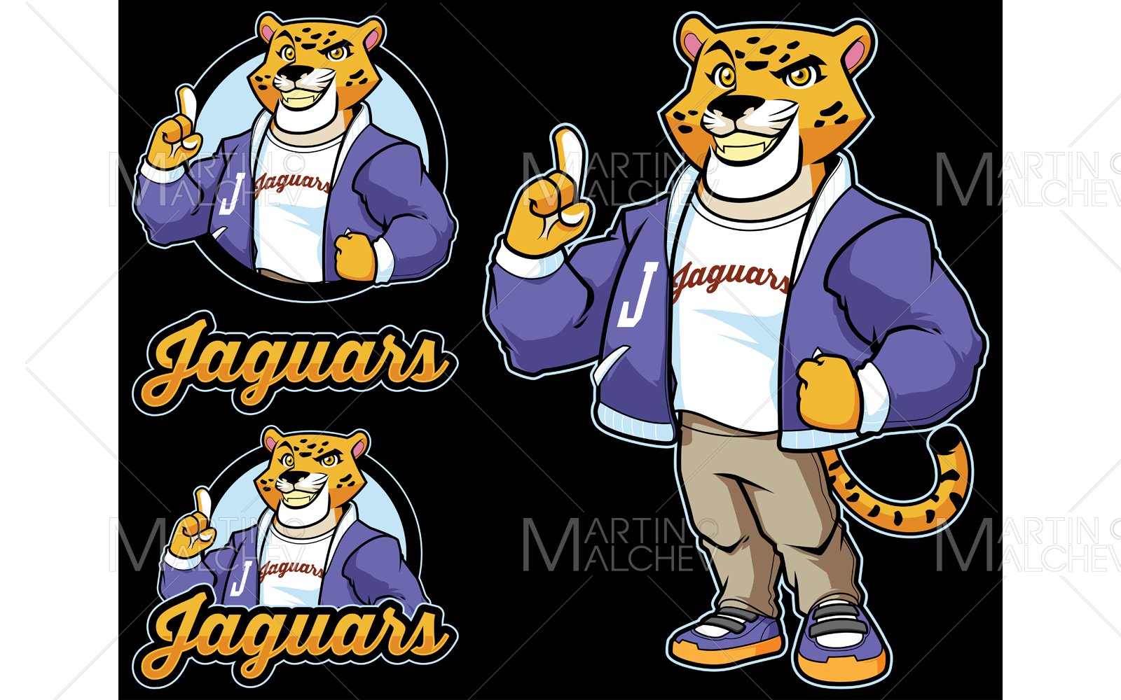 Kit Graphique #297455 Jaguar Mascot Divers Modles Web - Logo template Preview