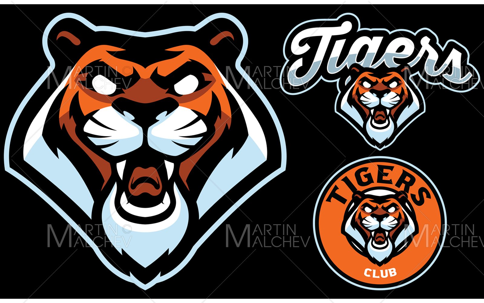 Template #297482 Mascot Tiger Webdesign Template - Logo template Preview