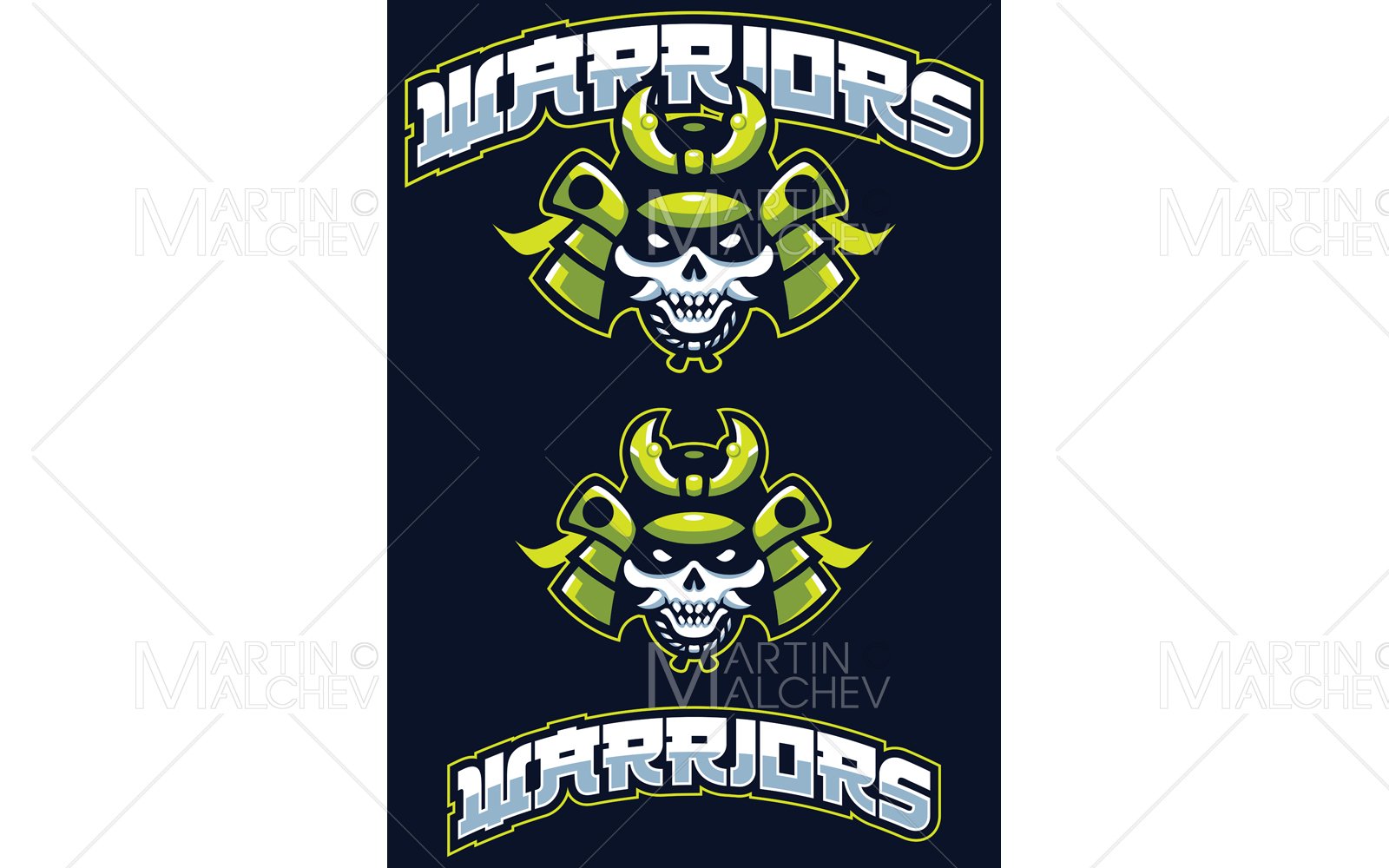 Template #297486 Mascot Warrior Webdesign Template - Logo template Preview