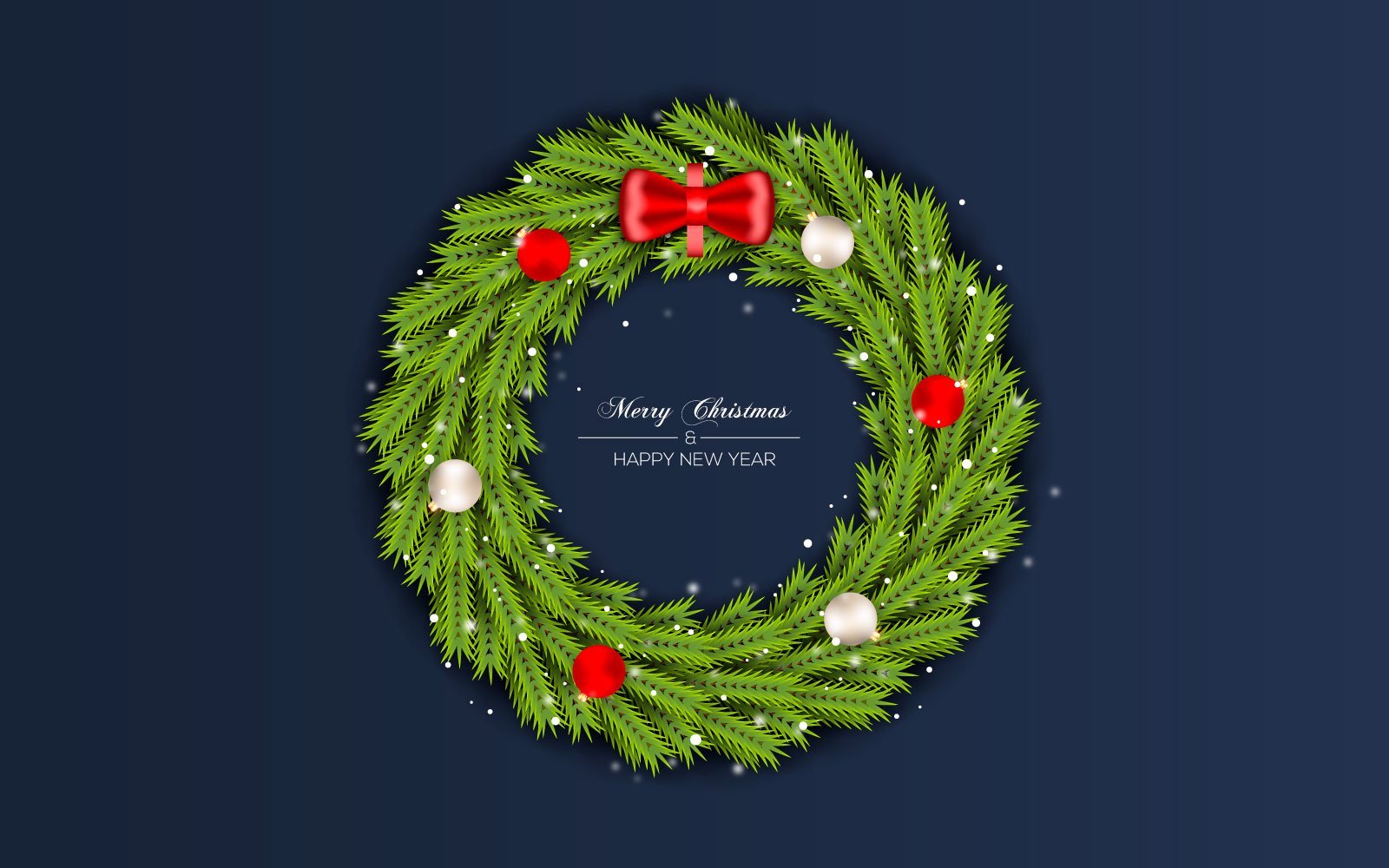 Template #297540 Wreath Christmas Webdesign Template - Logo template Preview