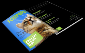 Animals Guide Magazine Template