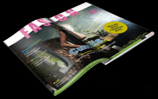Extreme Sports Themed Magazine Template