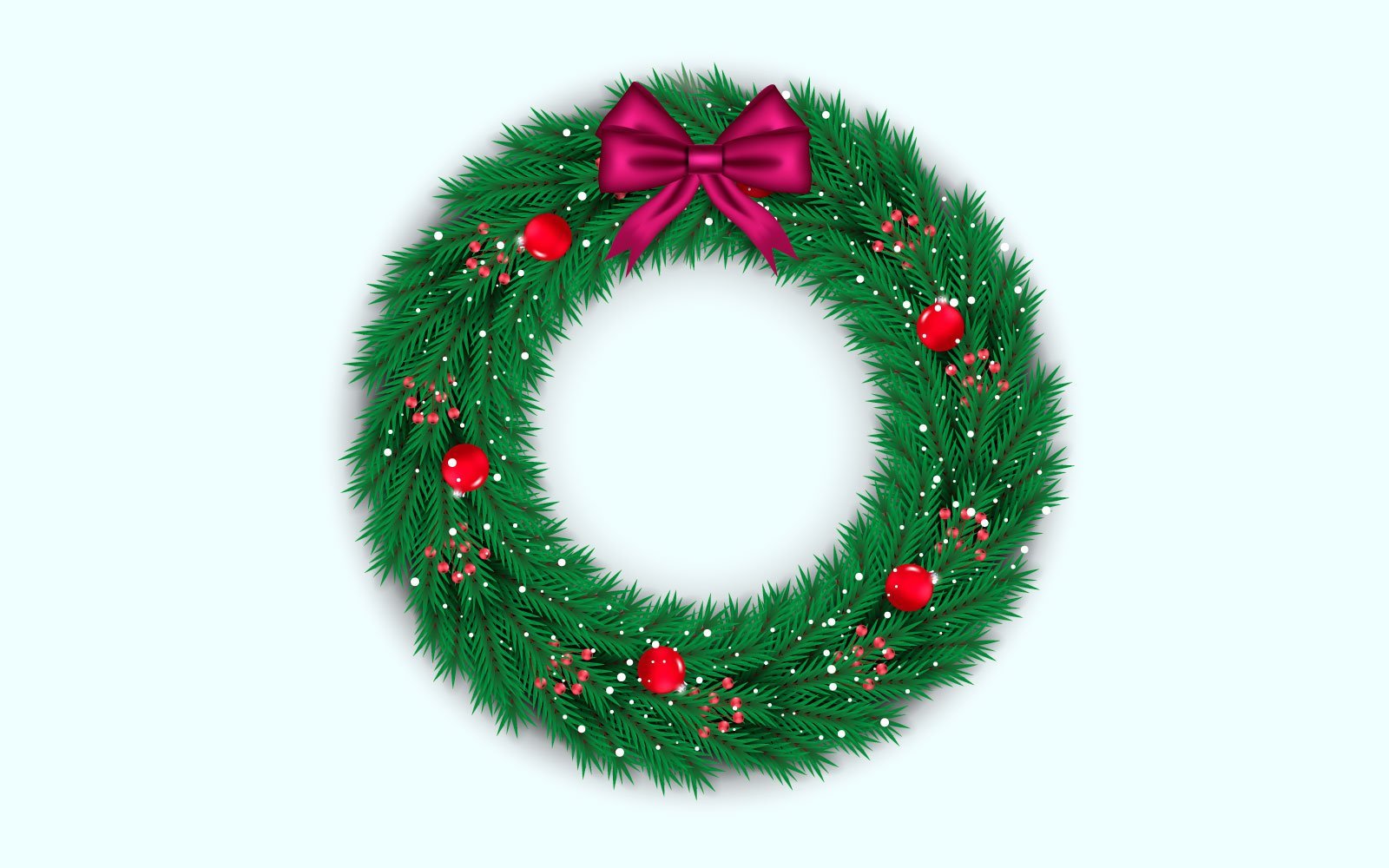 Kit Graphique #297613 Christmas Wreath Divers Modles Web - Logo template Preview