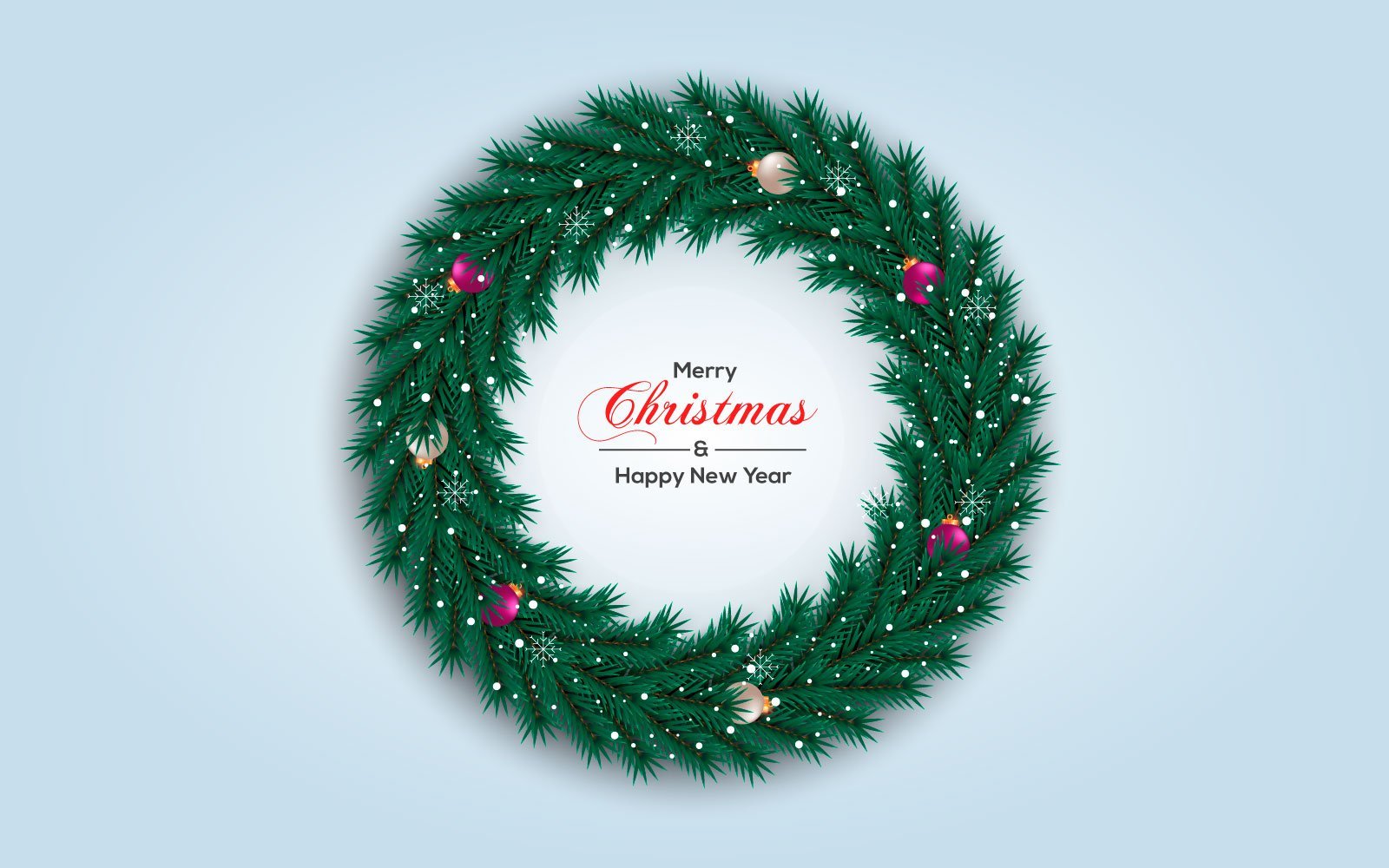 Kit Graphique #297616 Christmas Wreath Divers Modles Web - Logo template Preview