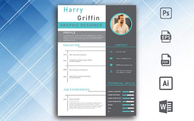 Template #297663 Modern Professional Webdesign Template - Logo template Preview