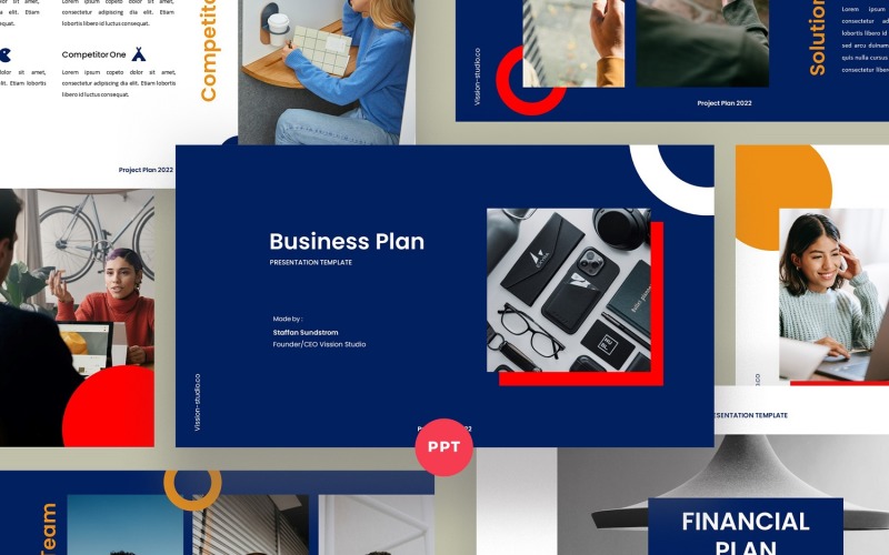Business Plan PowerPoint Template - BP2