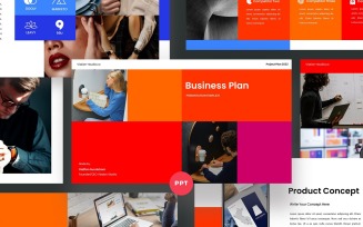 Business Plan PowerPoint Template - BP4